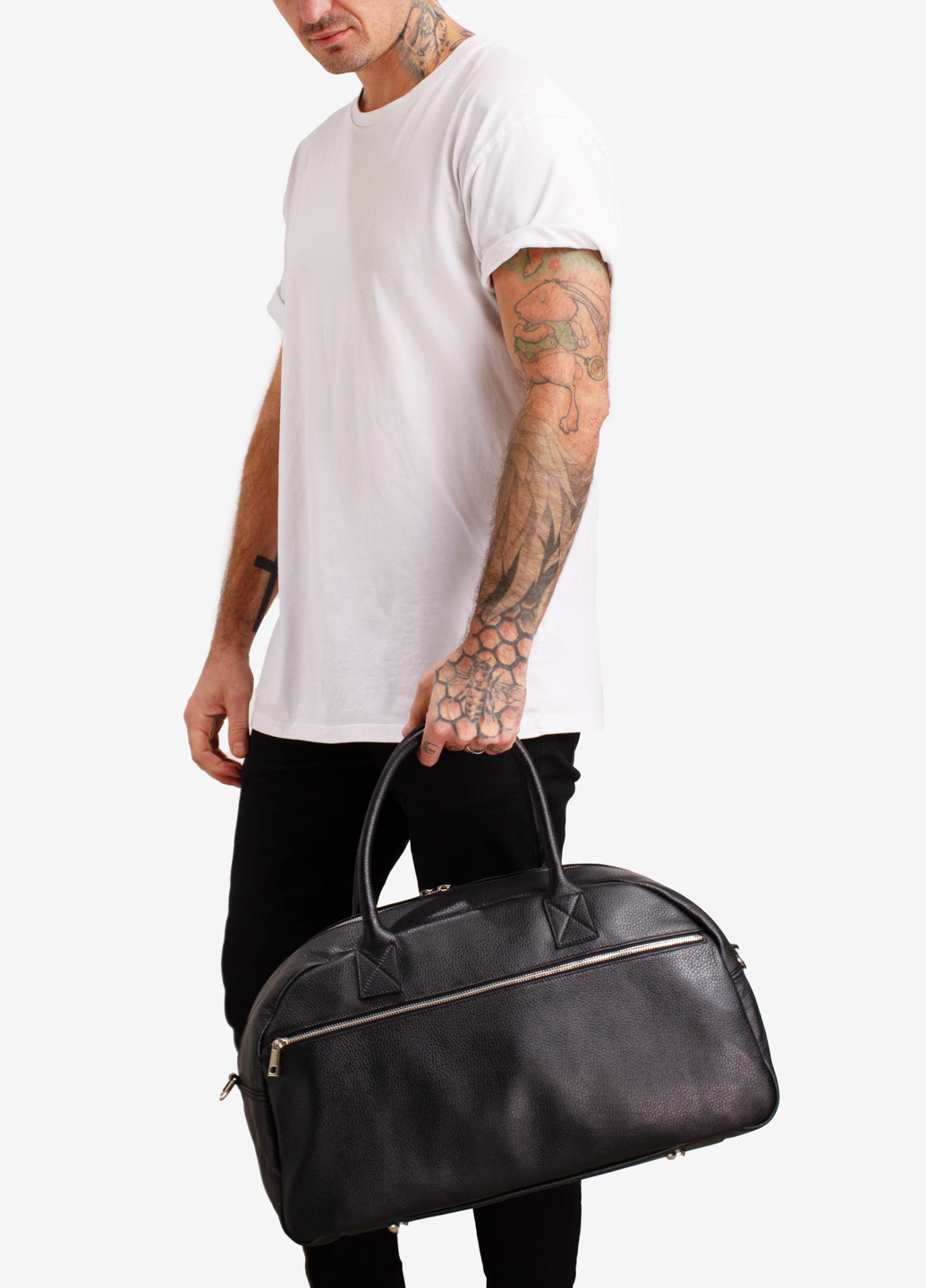 Сумка кожаная саквояж большая InBag Travel bag InBag Shop (256131906)