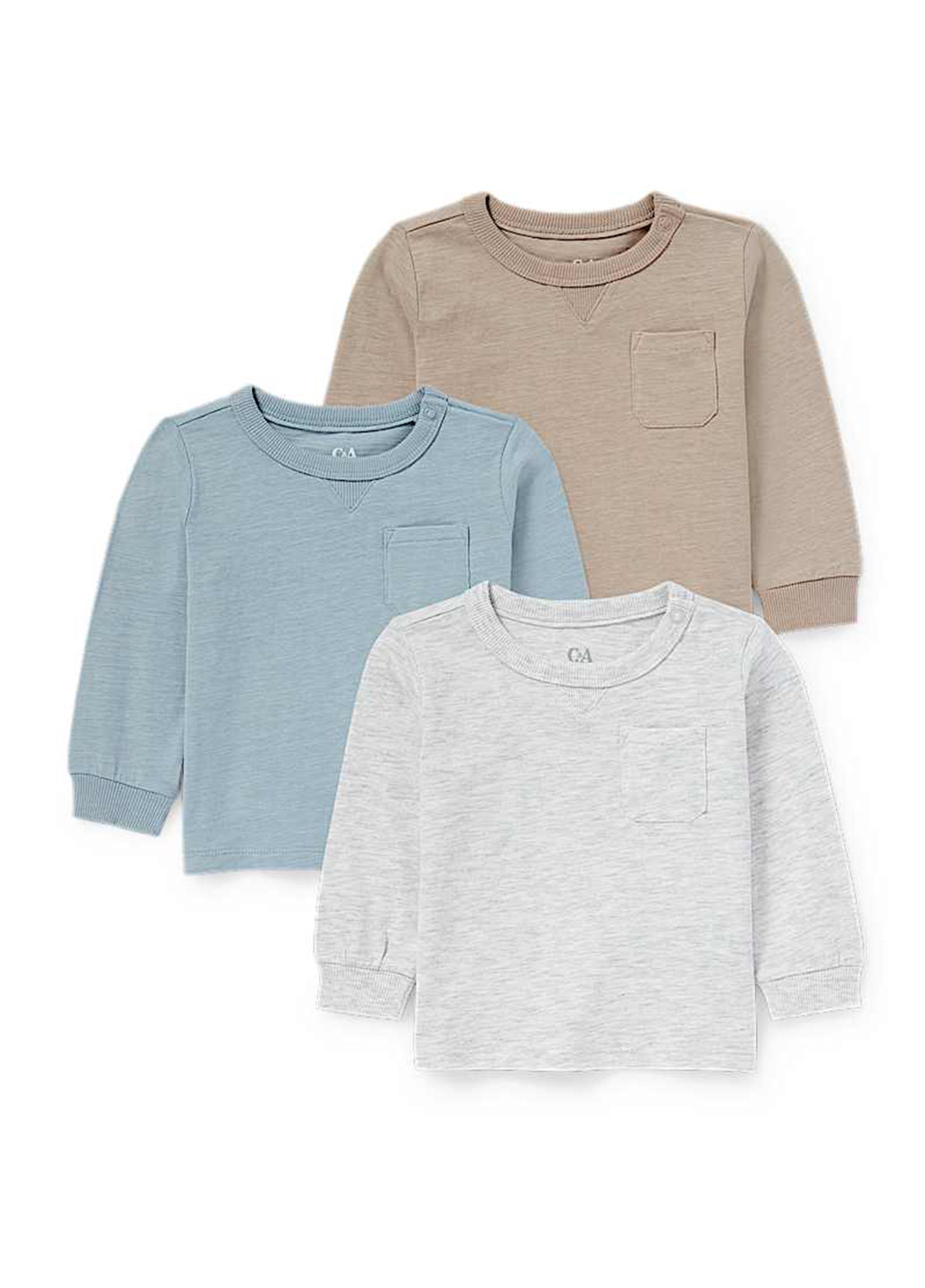 Лонгслів (3 шт.) C&A (308707761)