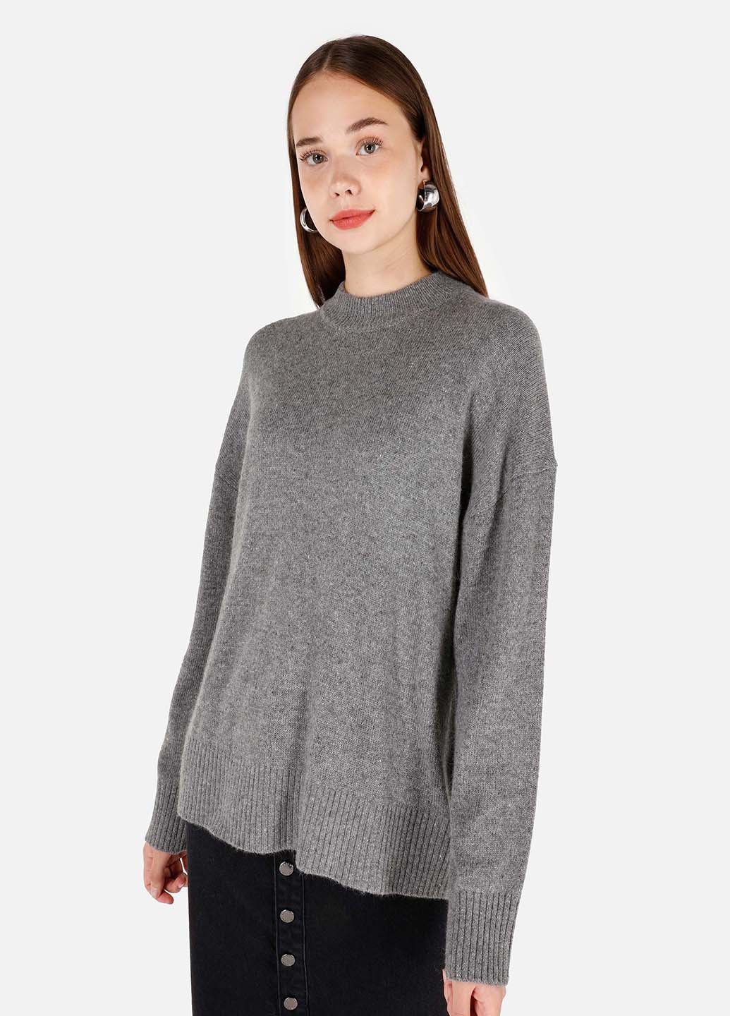 Серый демисезонный джемпер джемпер Colin's