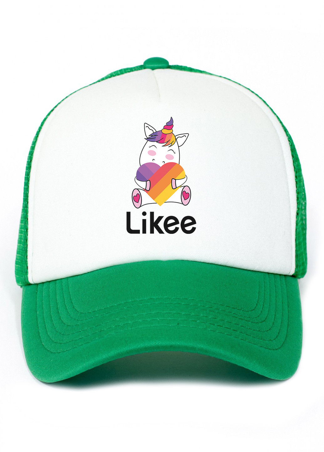 Кепка Тракер детская Лайк Единорог (Likee Unicorn) (33404-1037) MobiPrint (220824387)