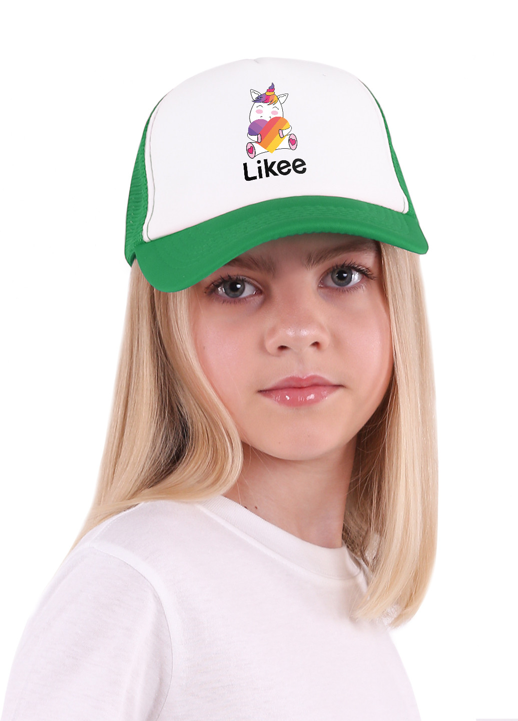 Кепка Тракер детская Лайк Единорог (Likee Unicorn) (33404-1037) MobiPrint (220824387)