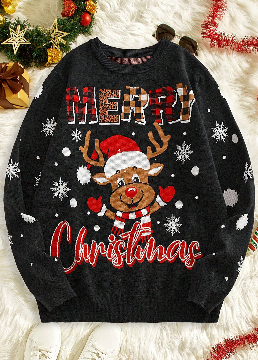 Чорний демісезонний джемпер джемпер SHEIN