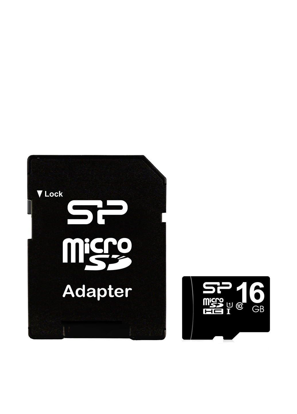 Карта пам'яті microSDHC 16GB C10 + SD-adapter (SP016GBSTH010V10SP) Silicon Power карта памяти silicon power microsdhc 16gb c10 + sd-adapter (sp016gbsth010v10sp) (130221118)