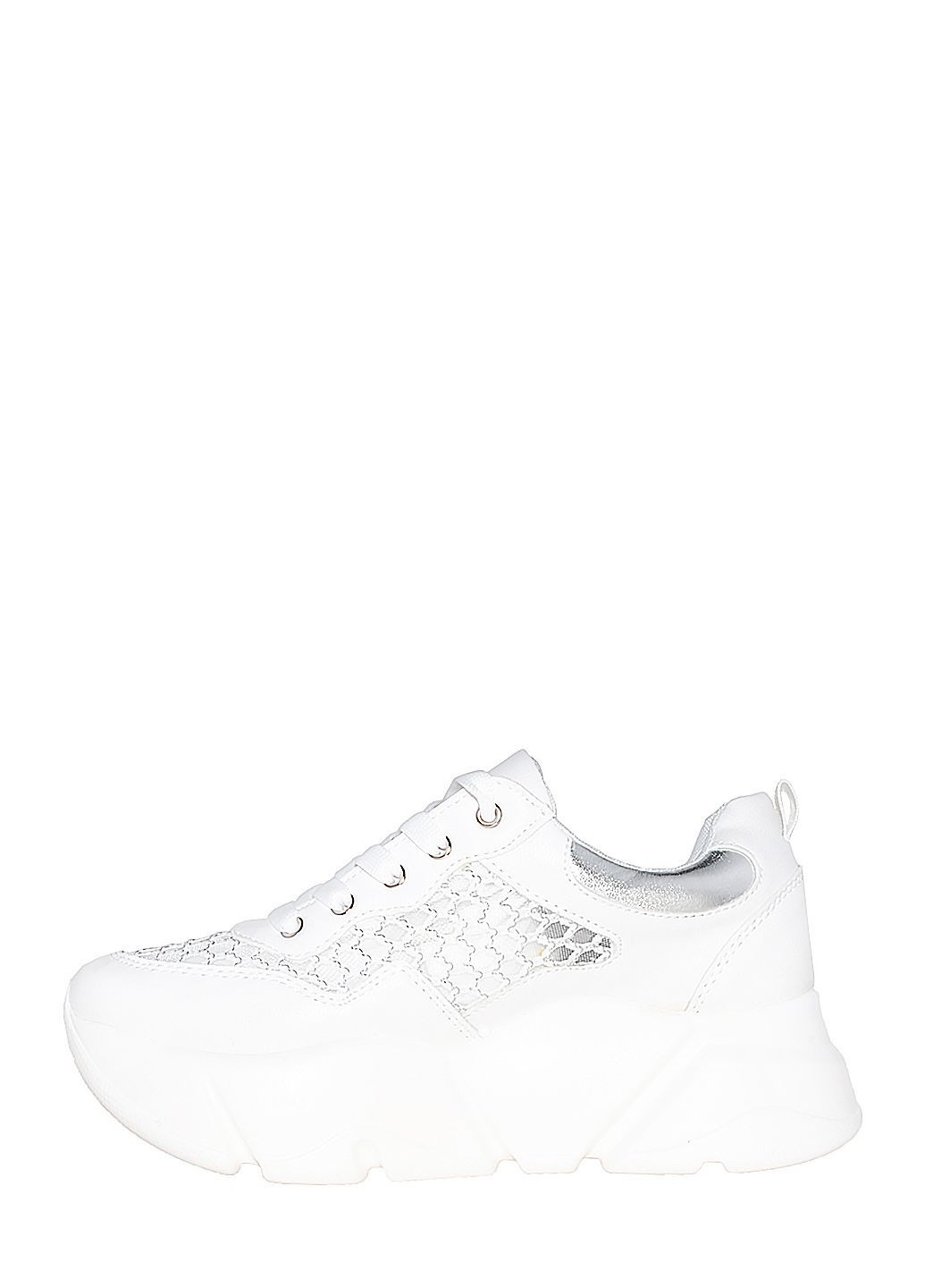 Білі осінні кросівки 378-8 white Stilli