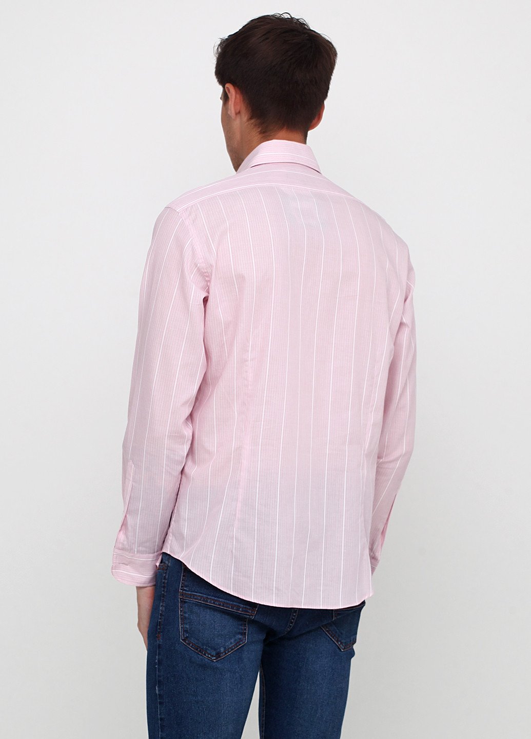 Розовая кэжуал рубашка в полоску Arrow