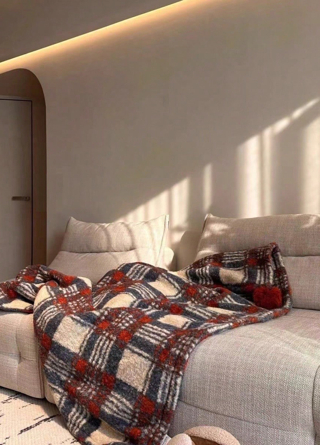 Плед, 150х180 см SHEIN (331536057)