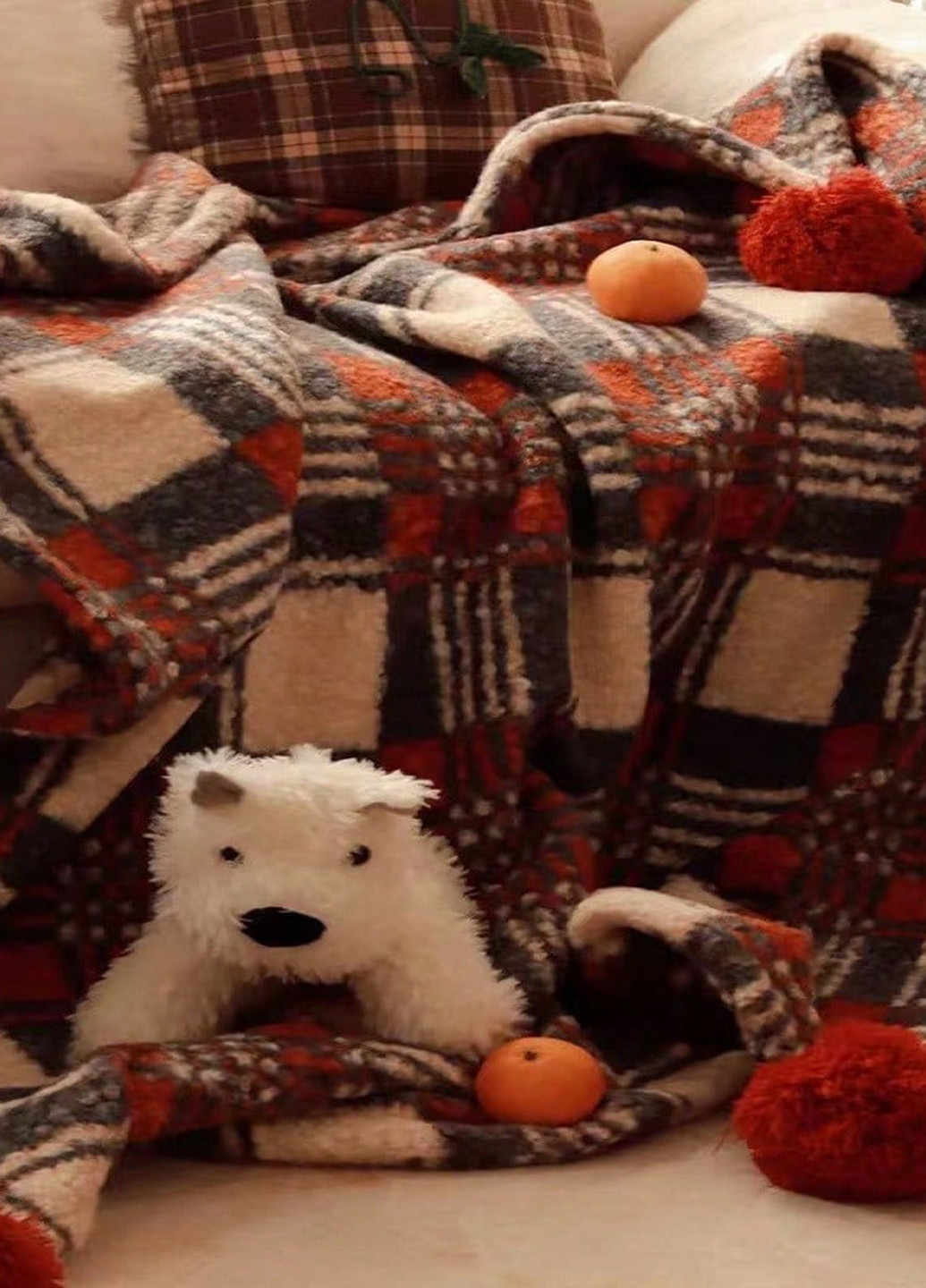 Плед, 150х180 см SHEIN (331536057)