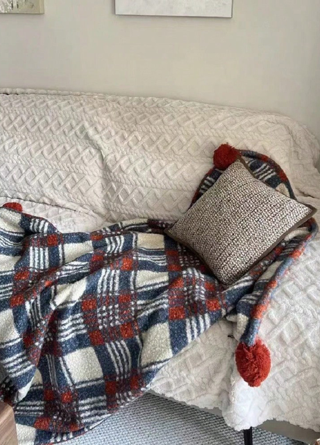 Плед, 150х180 см SHEIN (331536057)