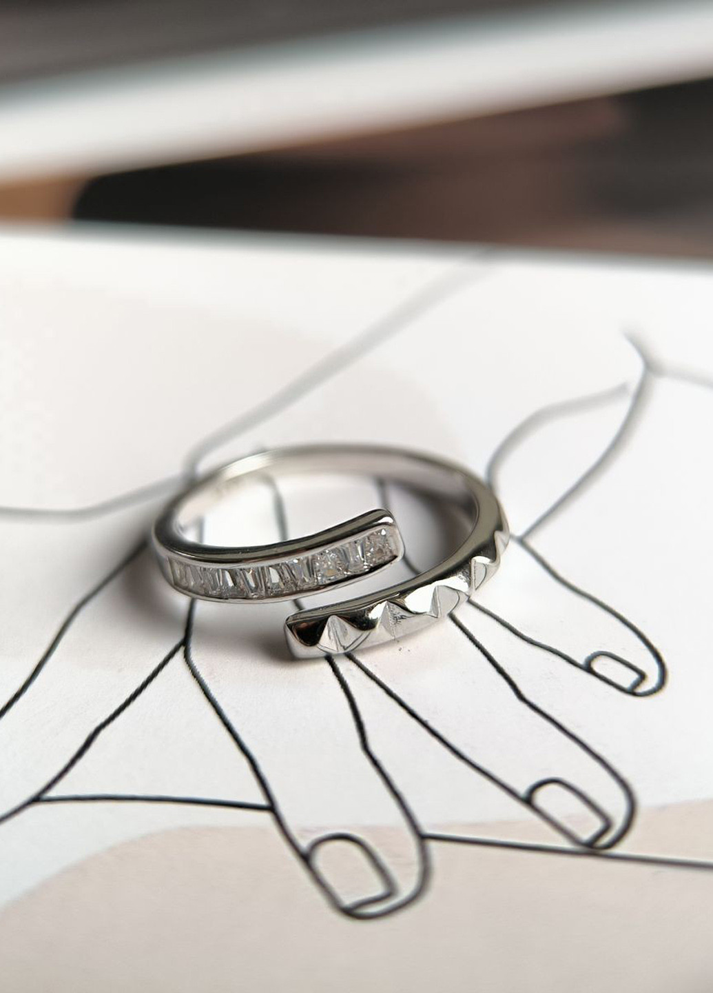 Каблучка Silver Flame (336574546)