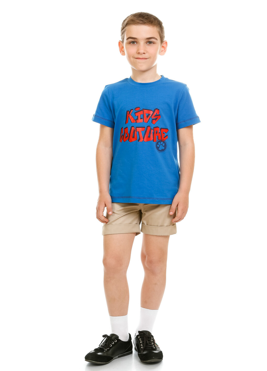 Синя літня футболка Kids Couture