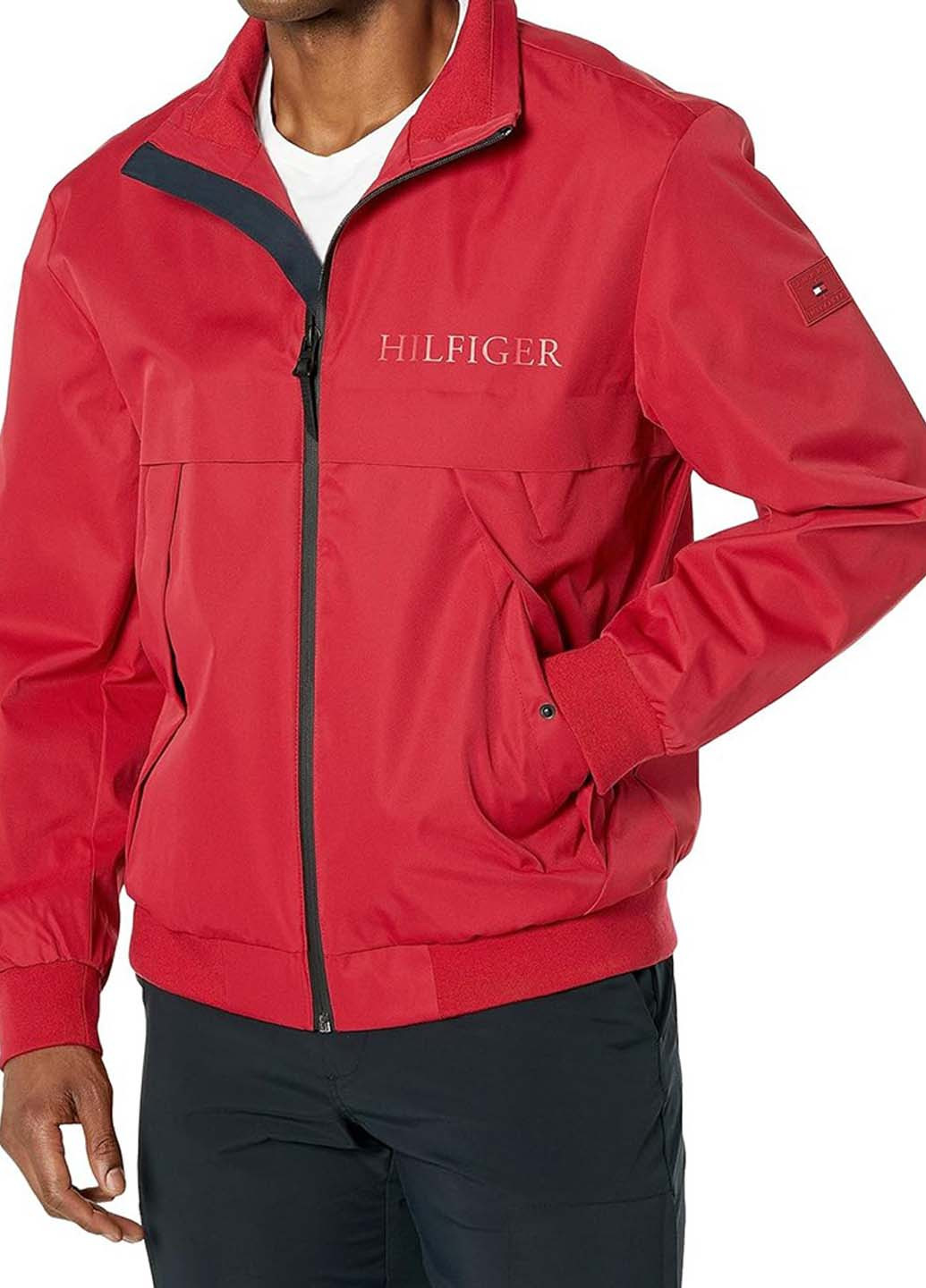 Червона демісезонна куртка Tommy Hilfiger