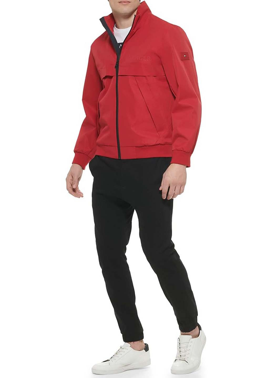 Червона демісезонна куртка Tommy Hilfiger