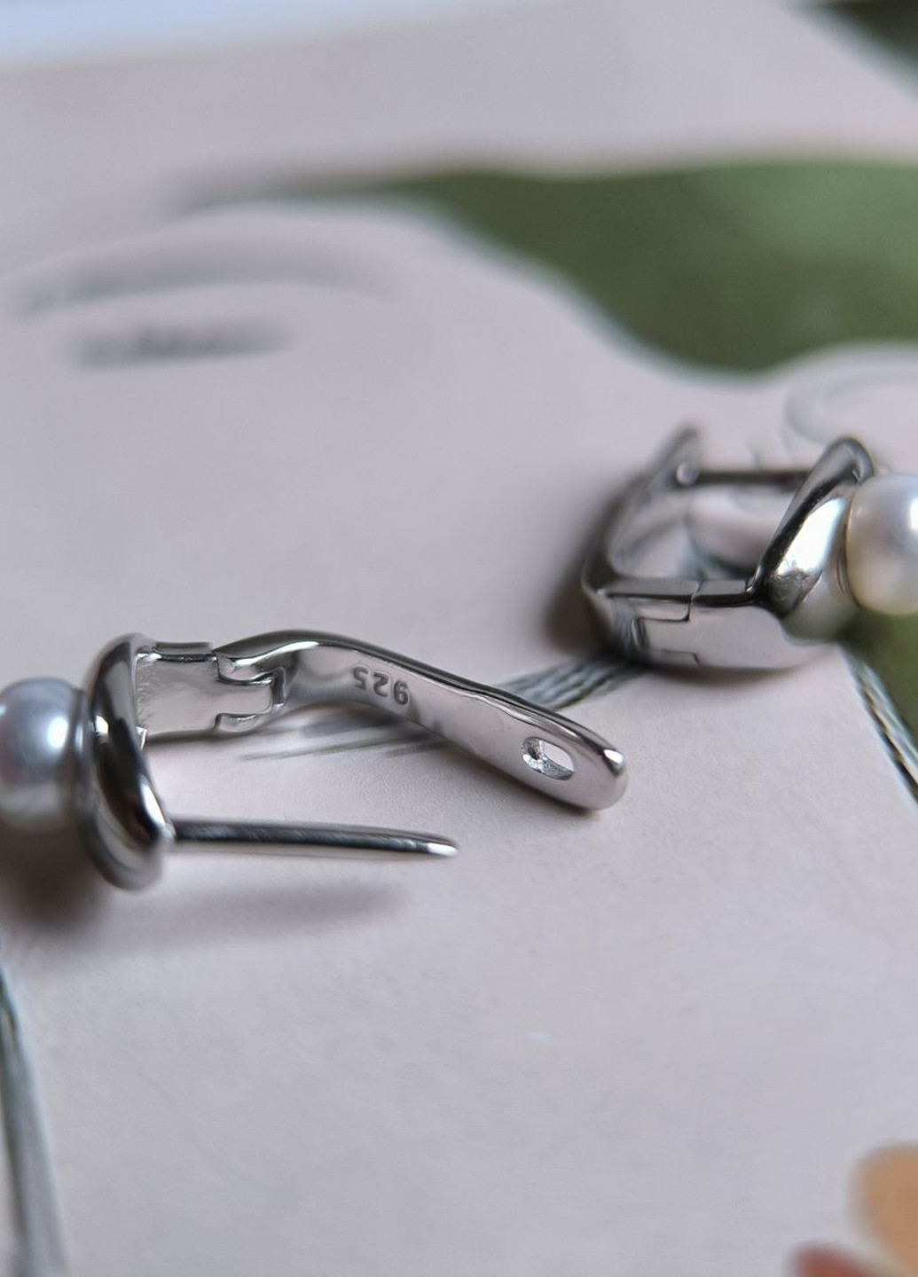 Сережки Silver Flame (350941260)