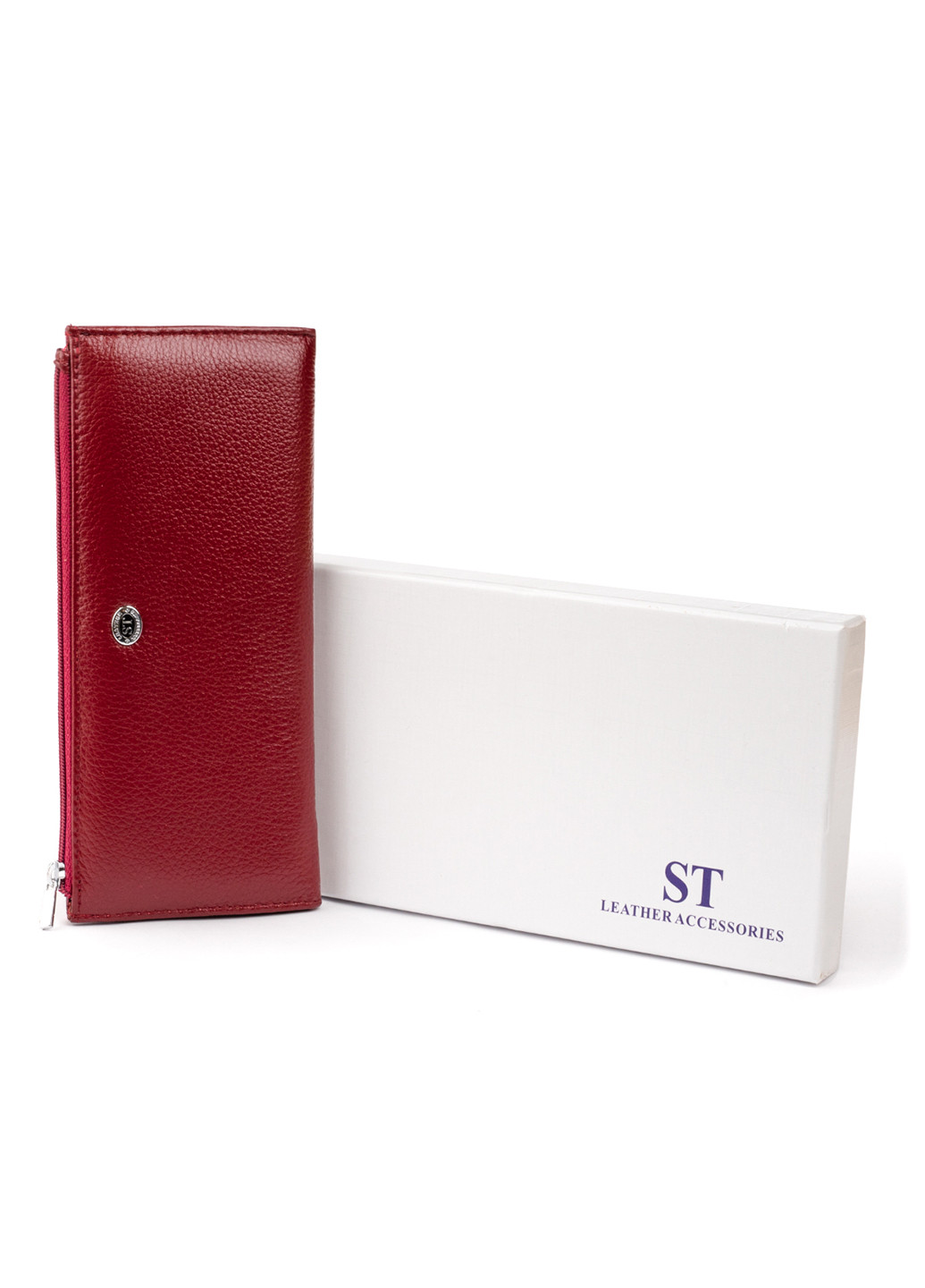 Жіночий шкіряний гаманець 19х9,5х2,5 см st leather (252133906)