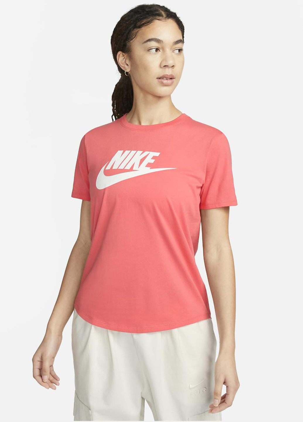 Футболка DX7906-894 Nike Sportswear Essentials Women's Logo T-Shirt - (318311353)