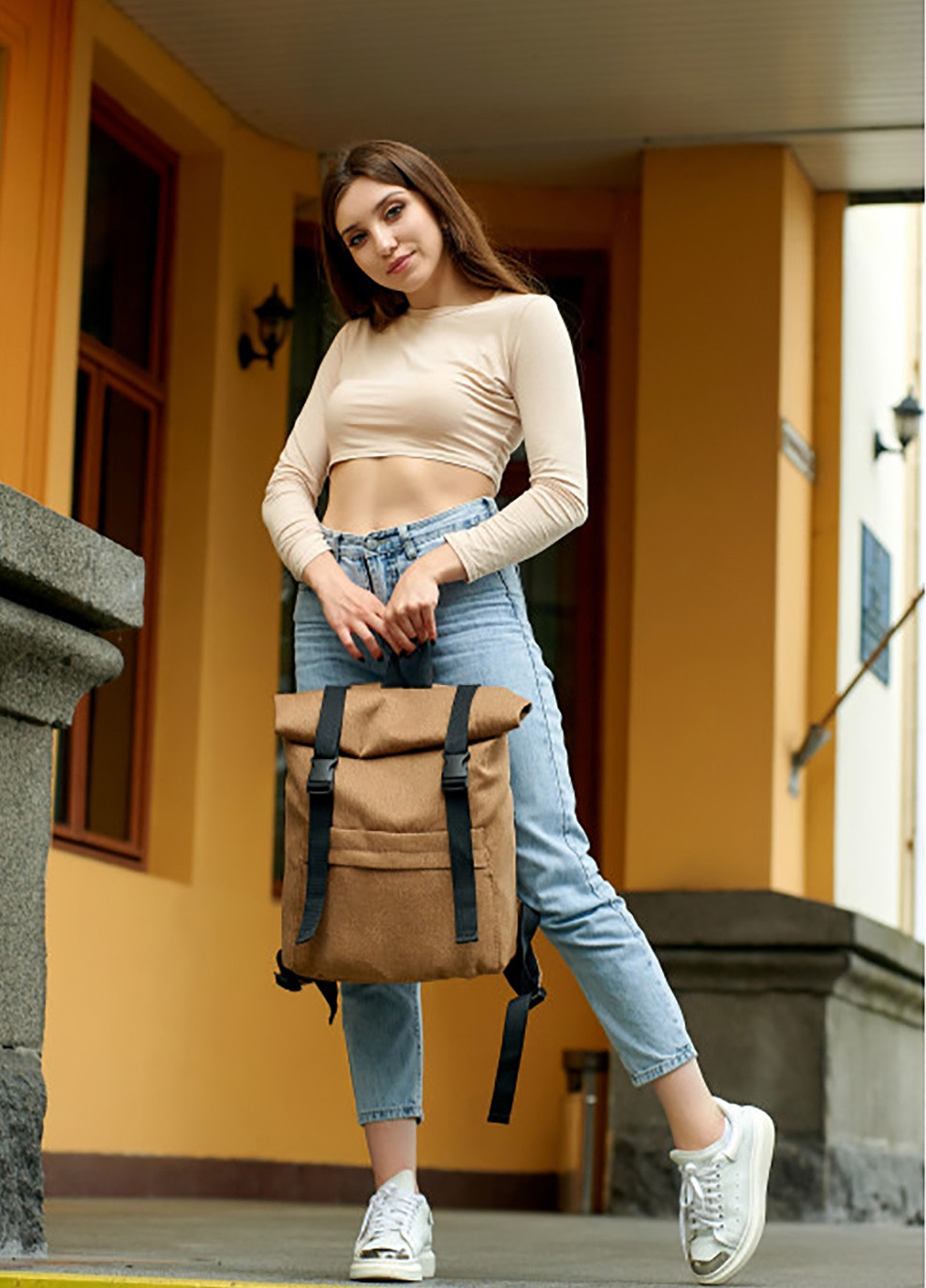 Женский рюкзак ролл 41х30х16 см Sambag (250097425)