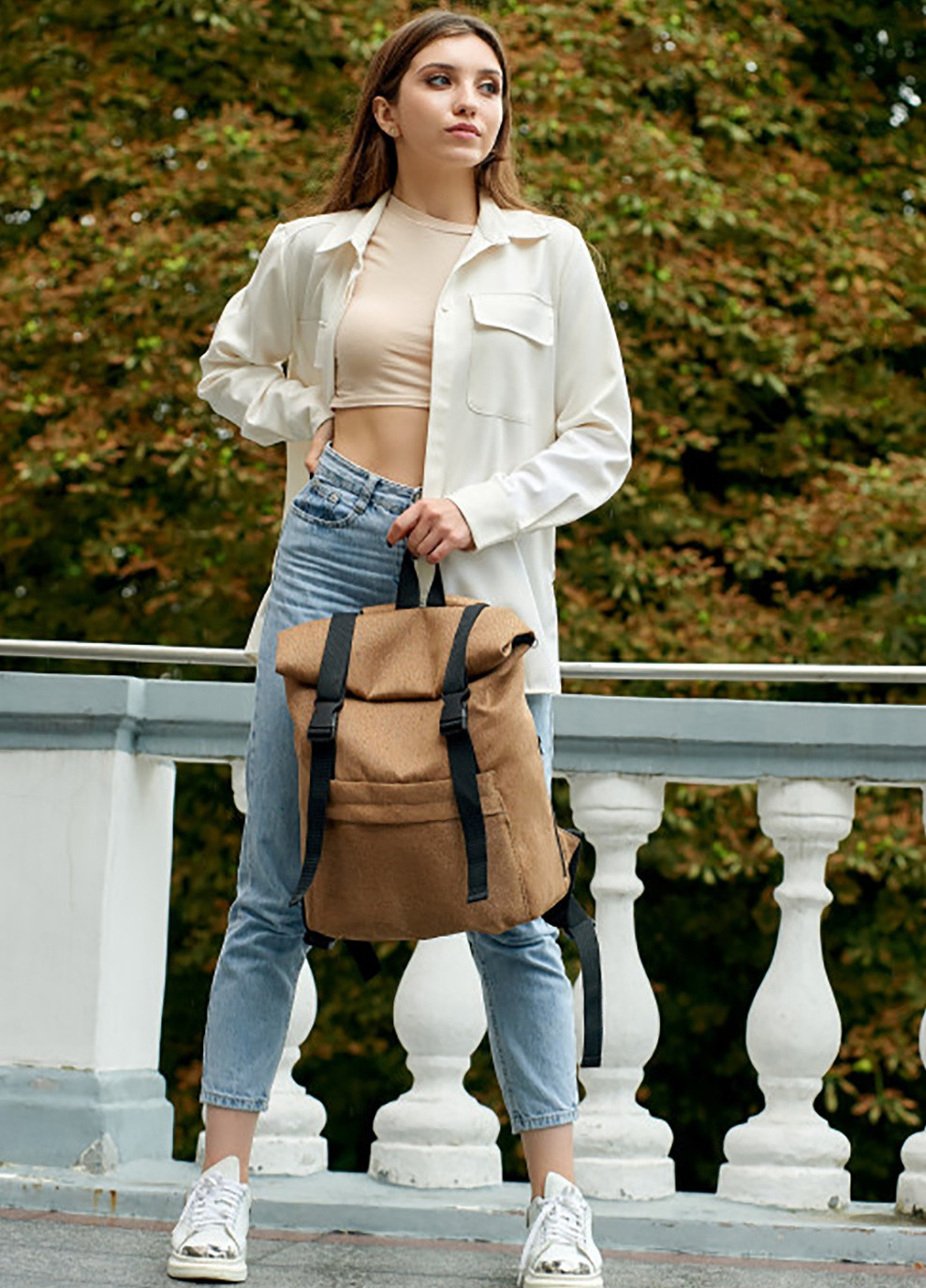 Женский рюкзак ролл 41х30х16 см Sambag (250097425)