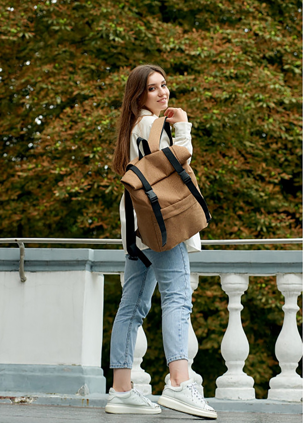 Женский рюкзак ролл 41х30х16 см Sambag (250097425)