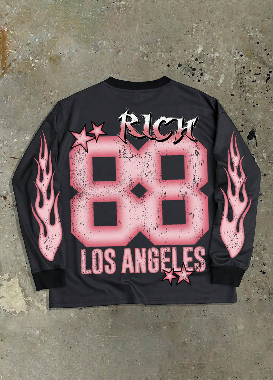 Лонгслів SHEIN малюнок сірий кежуали поліестер