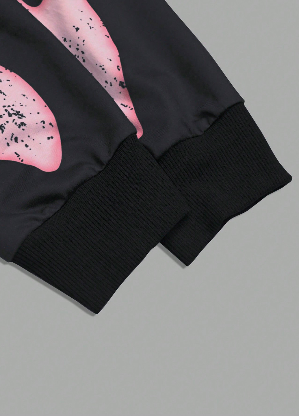 Лонгслів SHEIN малюнок сірий кежуали поліестер