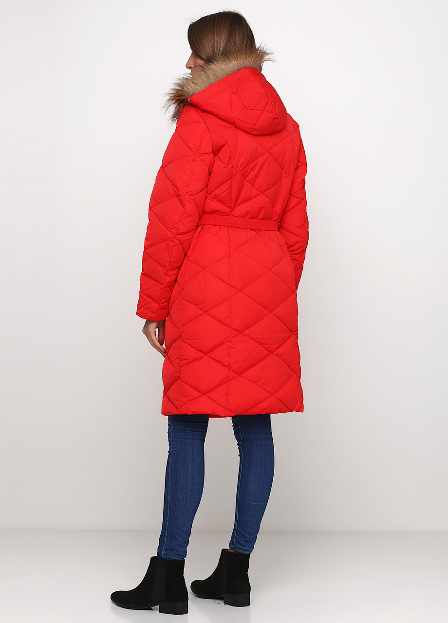 Червона зимня куртка жіноча Tom Tailor