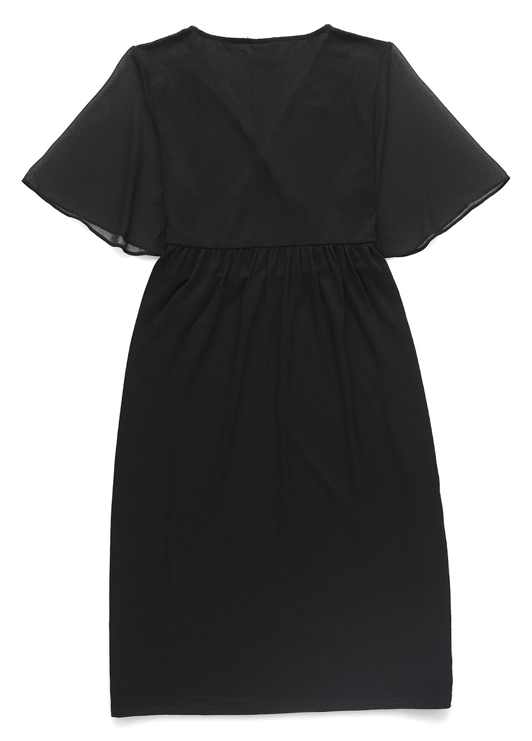 Черное кэжуал платье а-силуэт Mamalicious однотонное