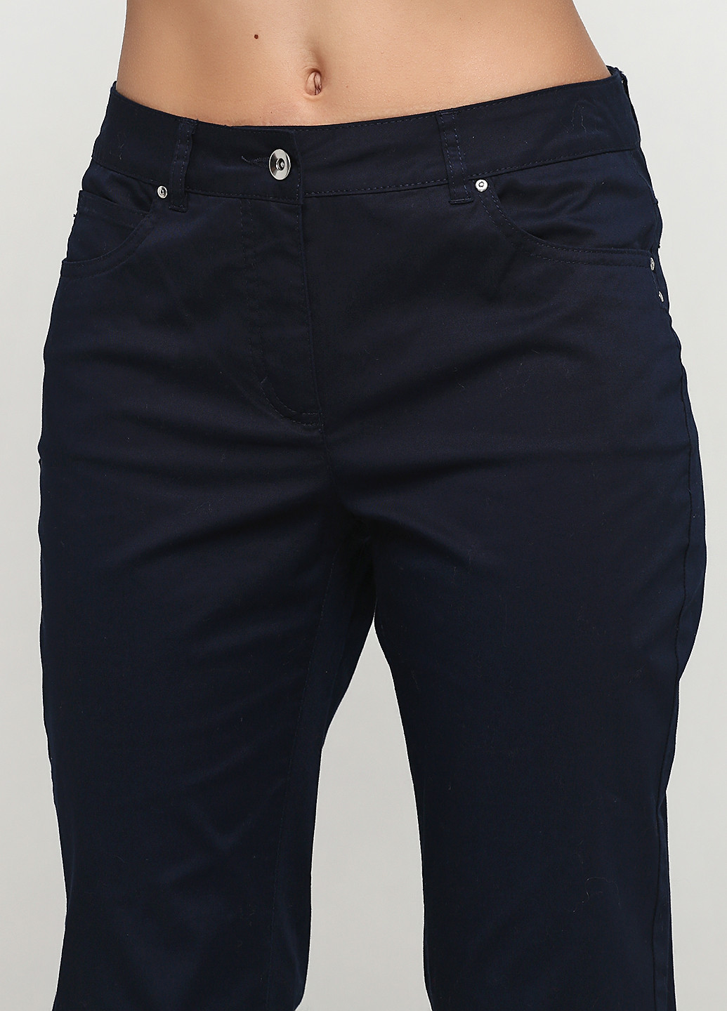 Темно-синие демисезонные прямые джинсы BRANDTEX COPENHAGEN