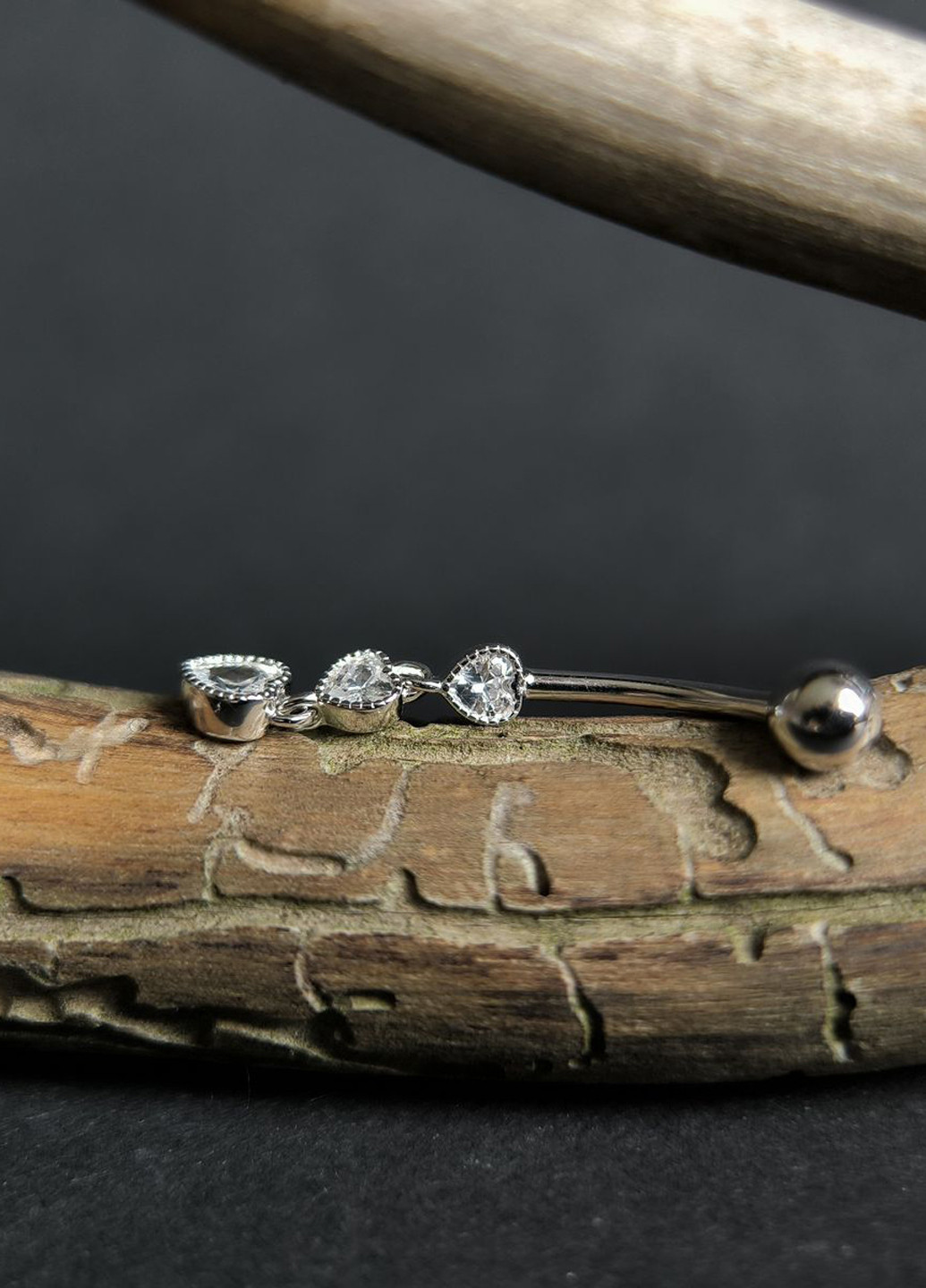 Сережка для пірсингу Silver Flame (350941347)