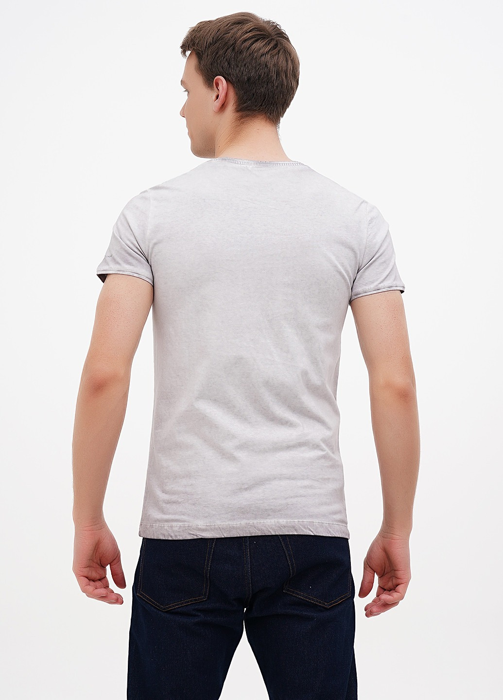 Серая футболка Benson & Cherry