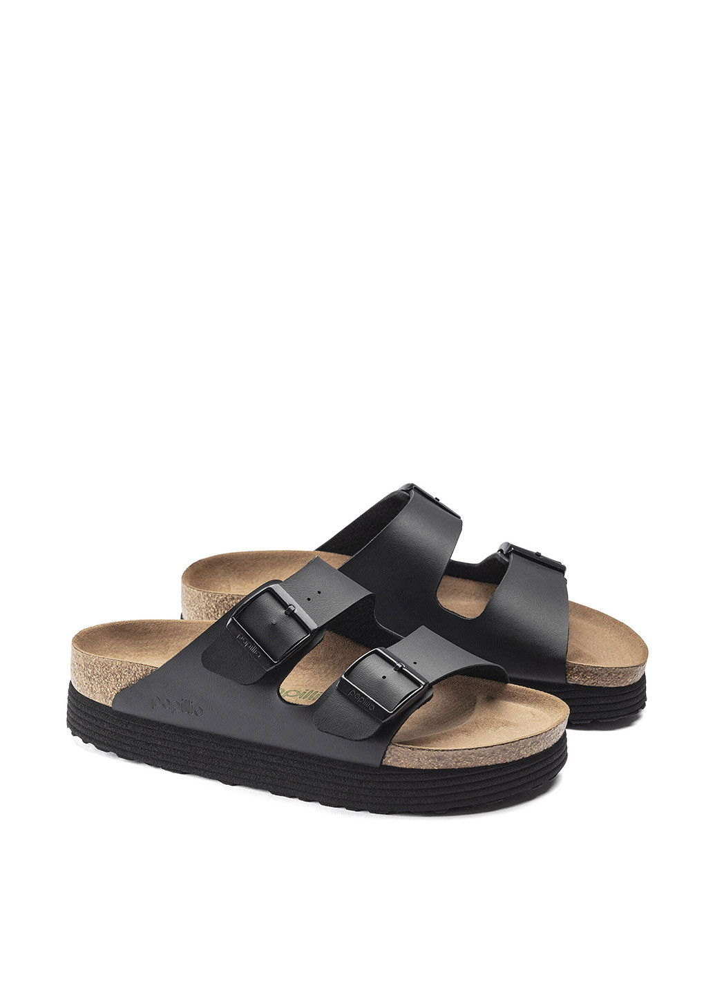 Черные шлепанцы Birkenstock