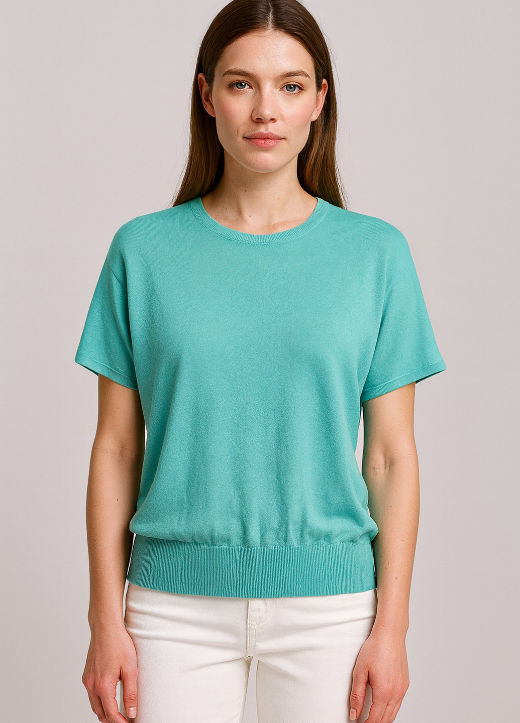 М'ятний літній джемпер джемпер Sassofono