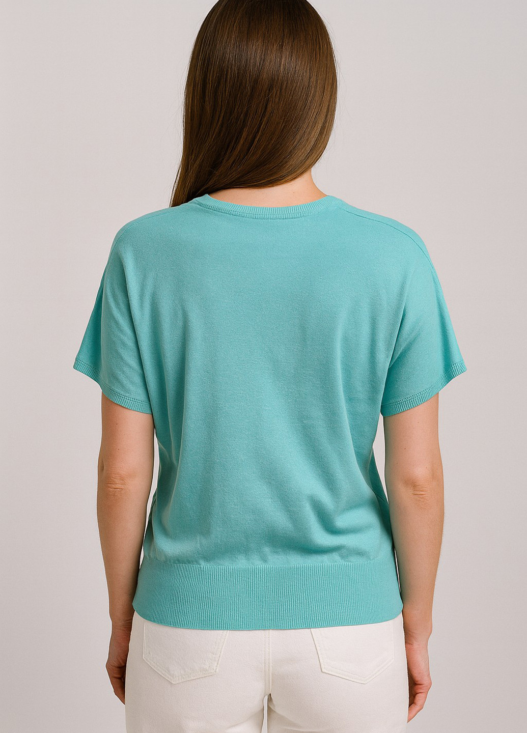 М'ятний літній джемпер джемпер Sassofono