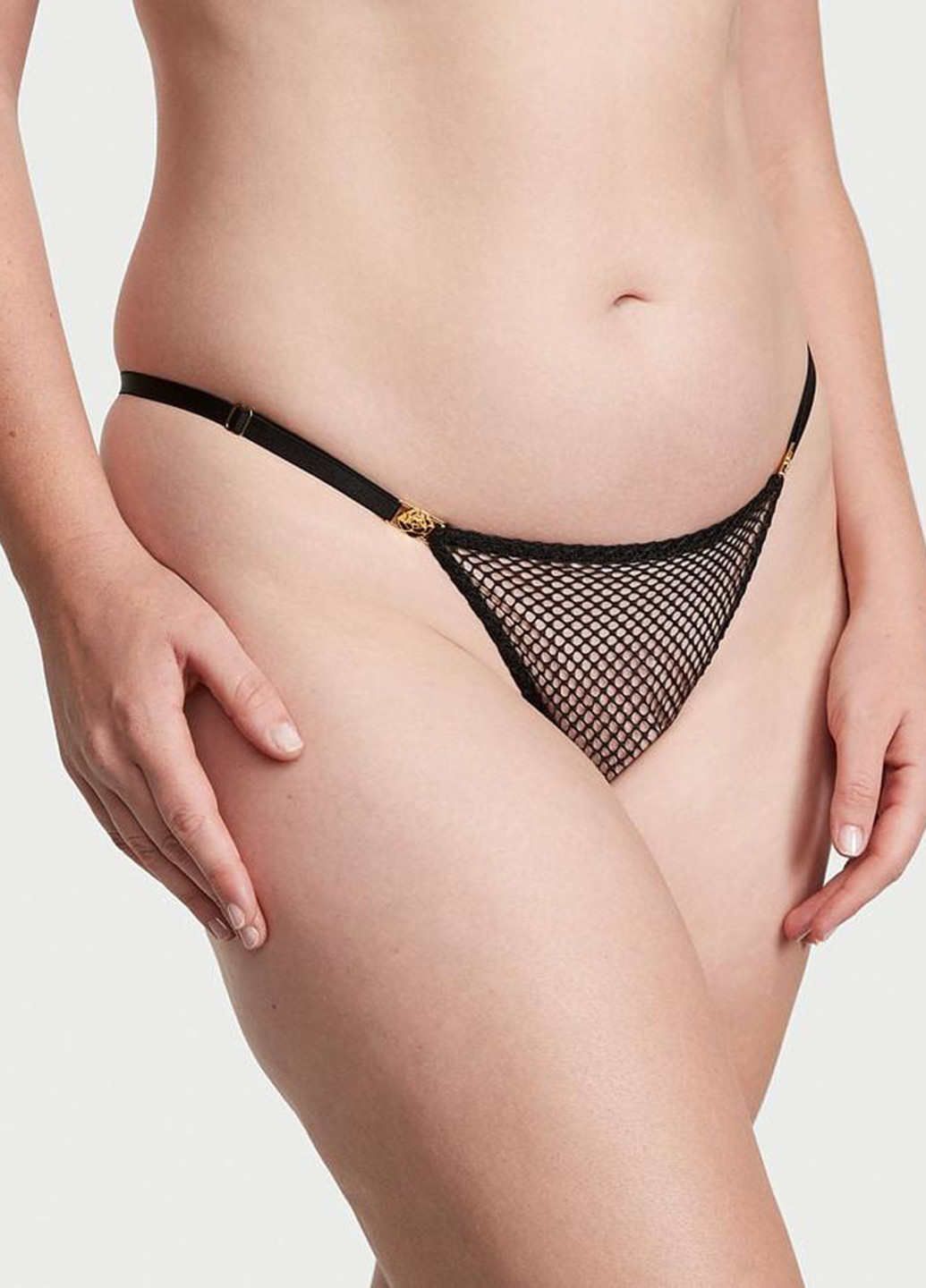 Черный демисезонный комплект (бюстгальтер, трусики) Victoria's Secret