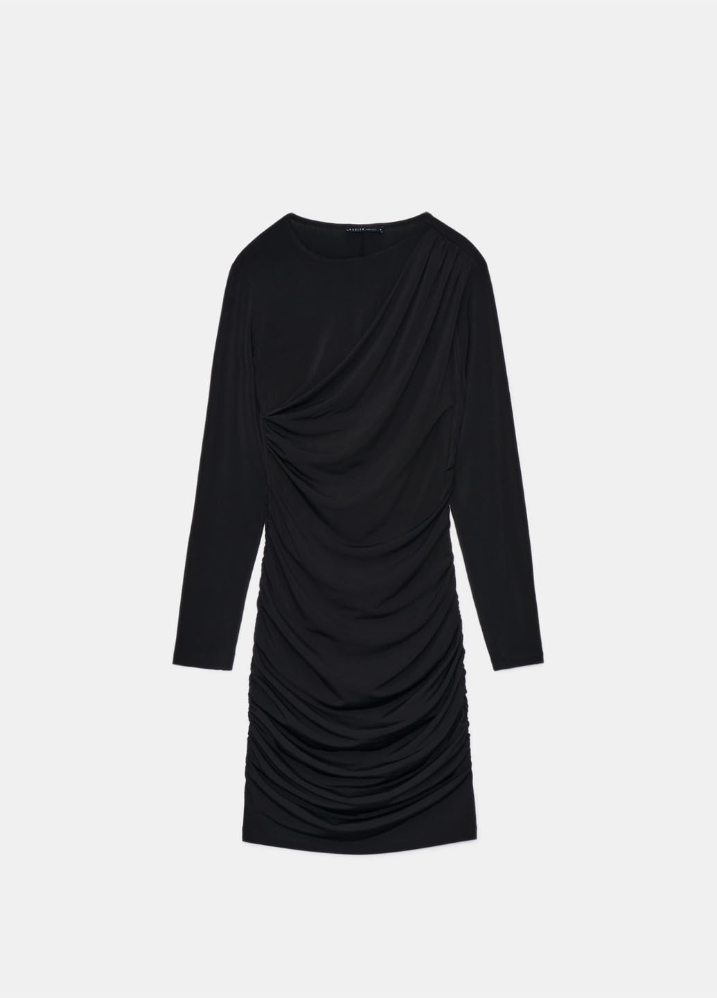 Черное вечернее, кэжуал платье футляр Mohito однотонное