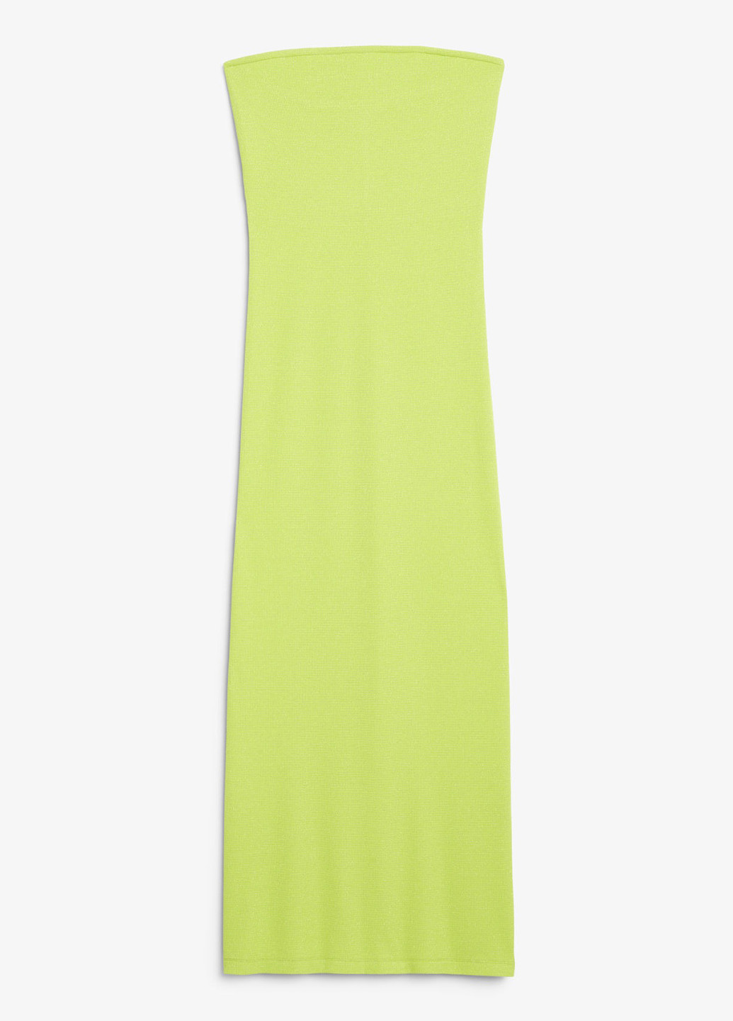 Лайм кежуал сукня силуетна, з відкритими плечима Monki однотонна