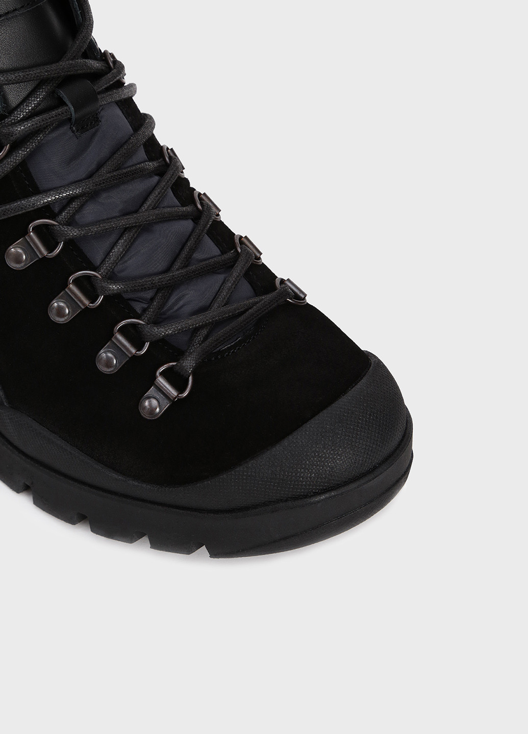 Черные осенние ботинки хайкеры Tommy Hilfiger