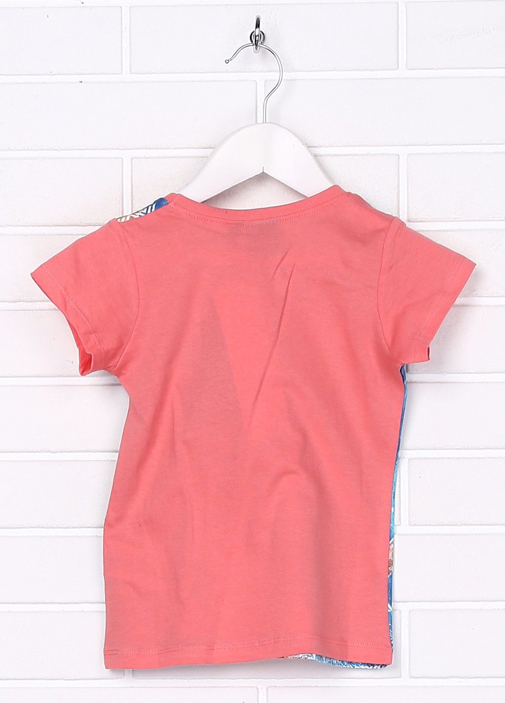 Розовая летняя футболка с коротким рукавом Disney