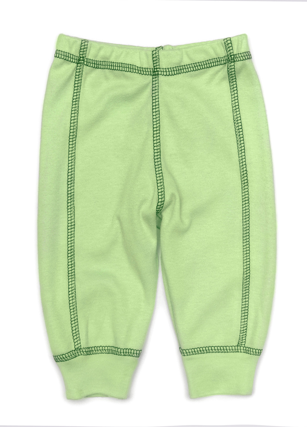 Зеленые домашние демисезонные брюки Kubera