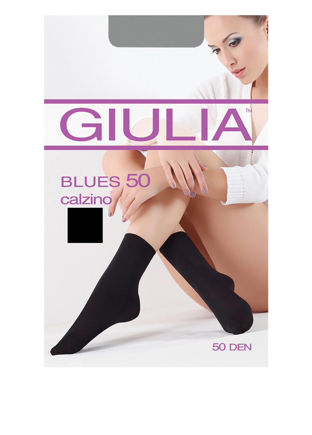 Шкарпетки 50 Den, nero Giulia (16948761)