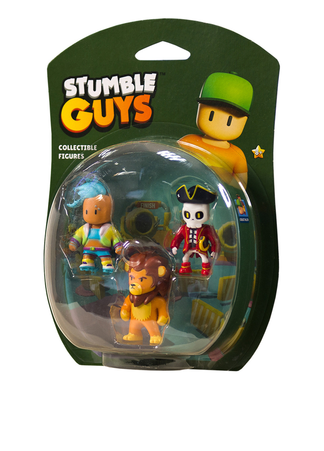 Набор коллекционных фигурок (3 пр.), 6 см Stumble Guys (285735782)