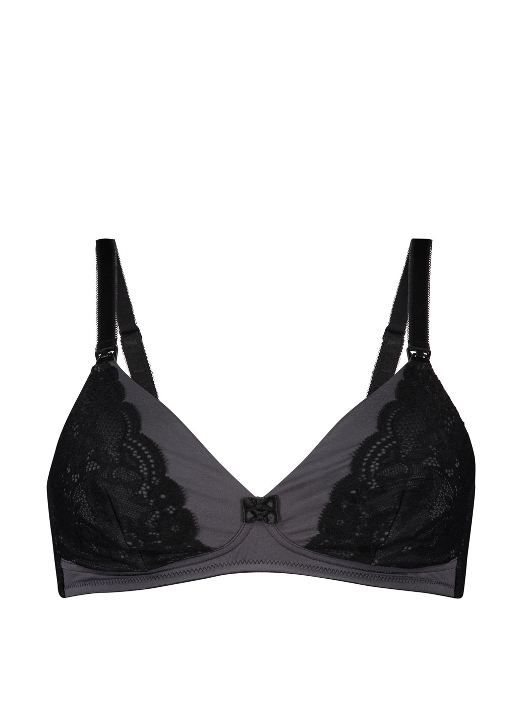 Графітовий бюстгальтер для годуючих Hunkemoller без кісточок поліамід
