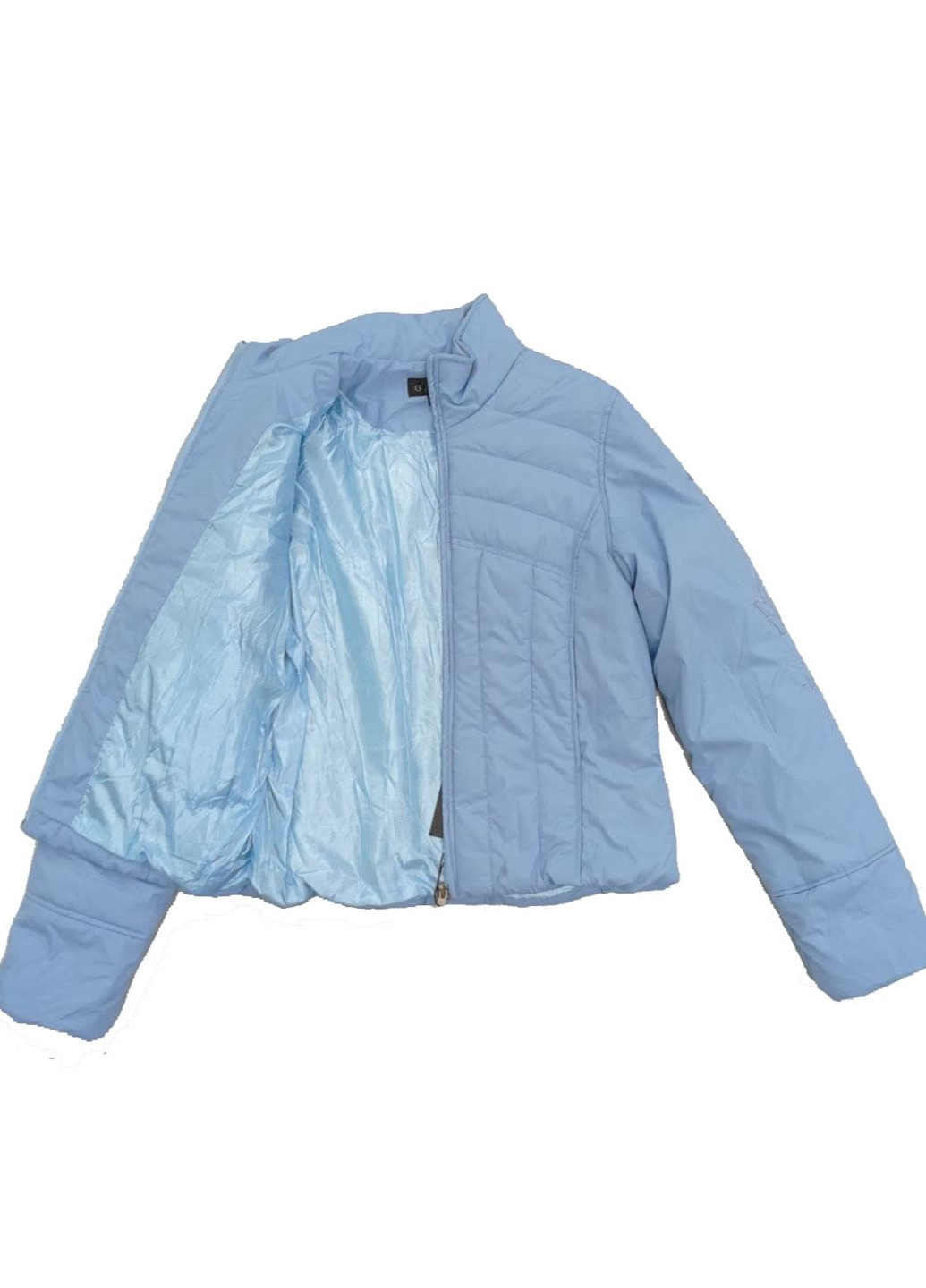 Блакитна демісезонна куртка Модняшки