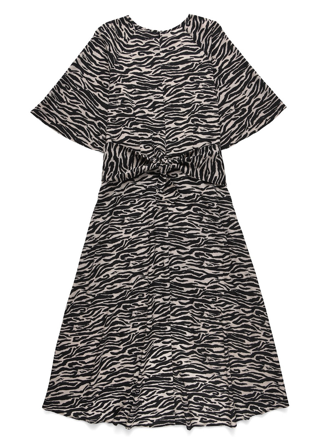 Комбінована кежуал сукня кльош Culture зебра
