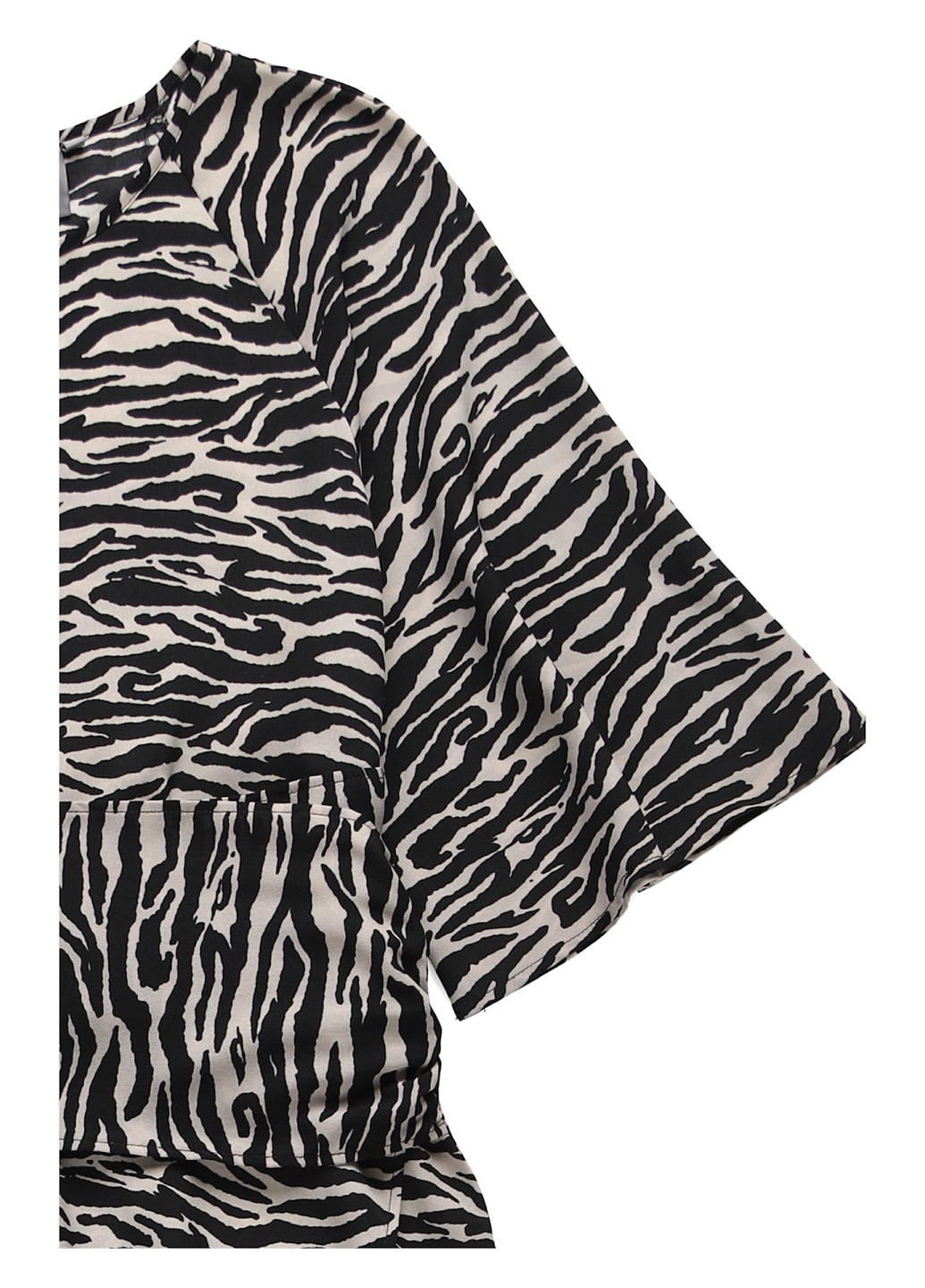 Комбінована кежуал сукня кльош Culture зебра