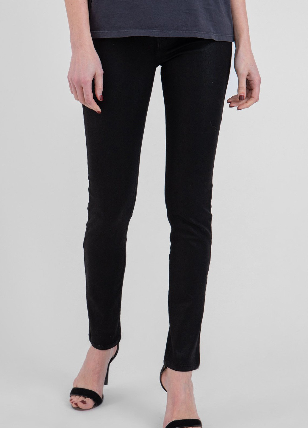 Чорні джинси skinny Karl Lagerfeld - (251463708)
