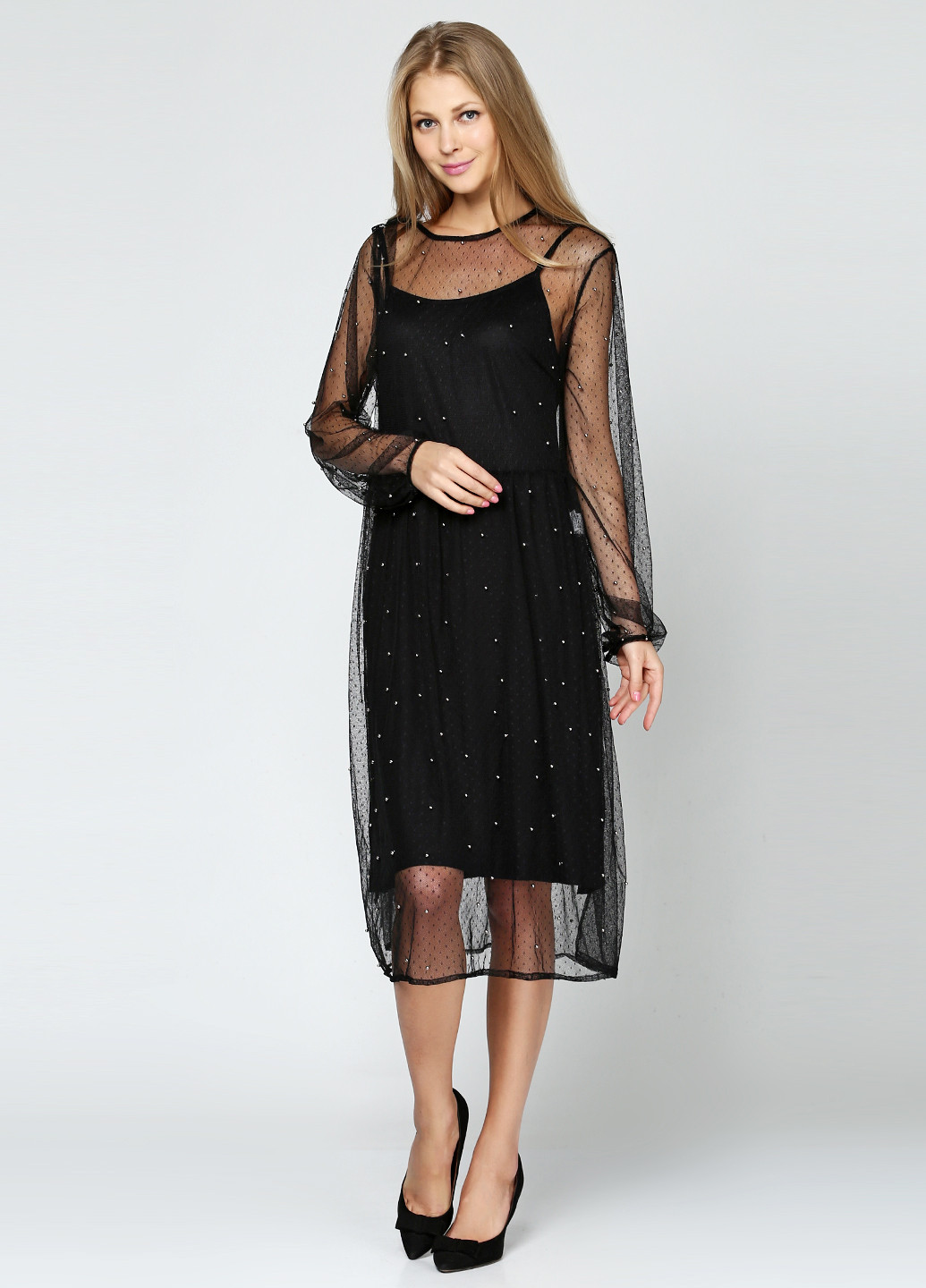 Чорна кежуал плаття, сукня New Collection