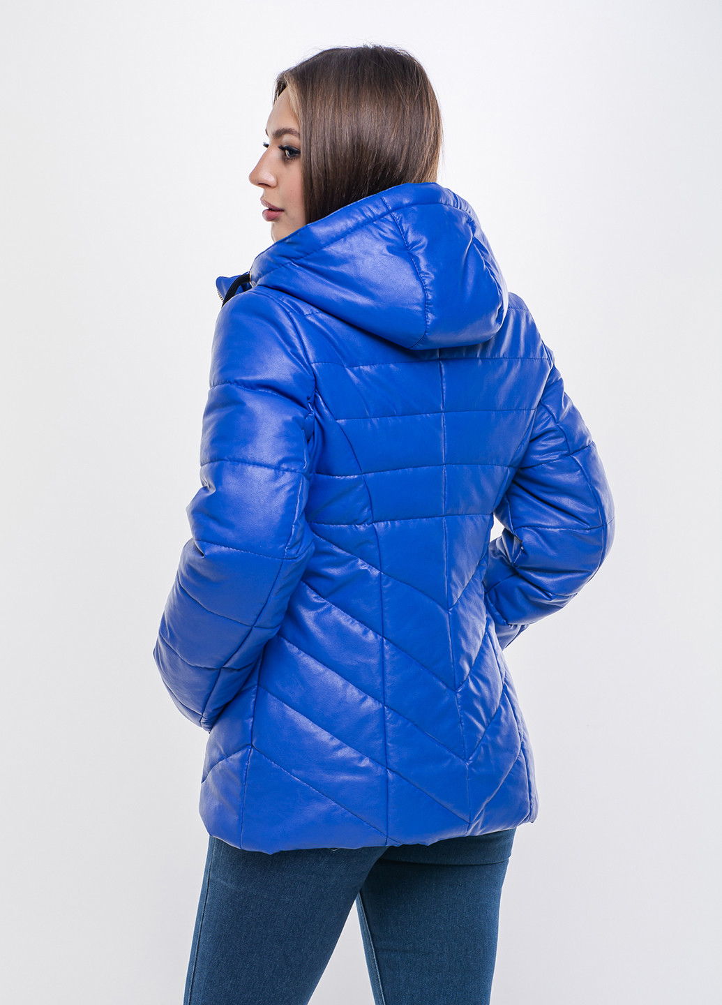 Синяя демисезонная куртка Kristin