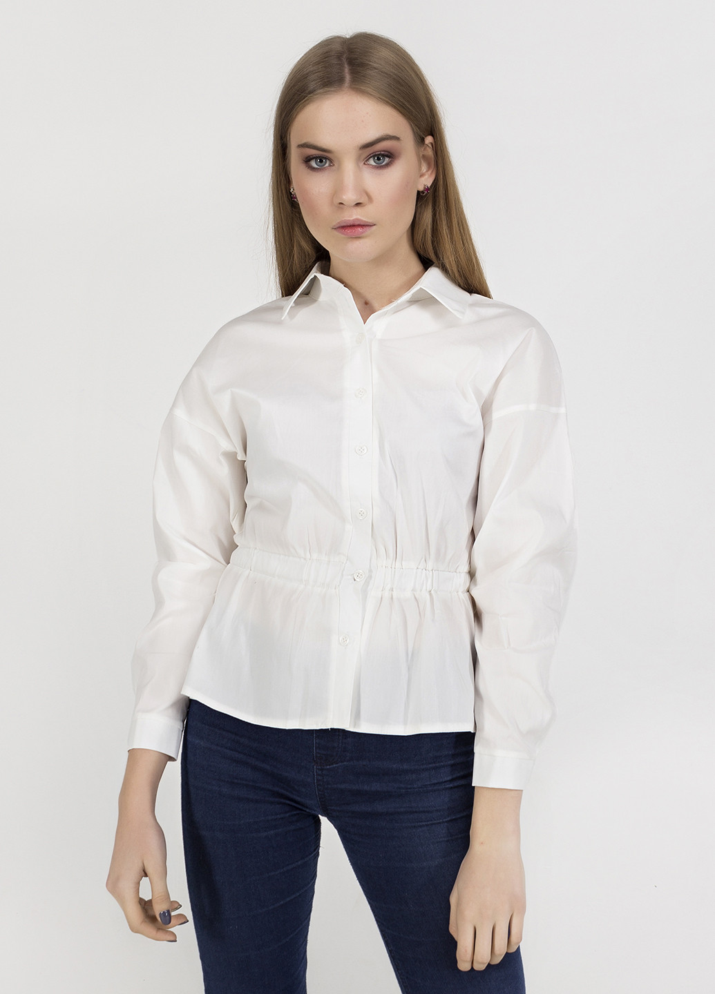 Молочная демисезонная блуза Viravi Wear