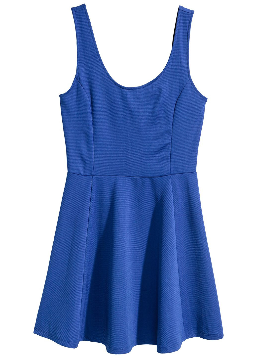 Синя кежуал сукня кльош H&M