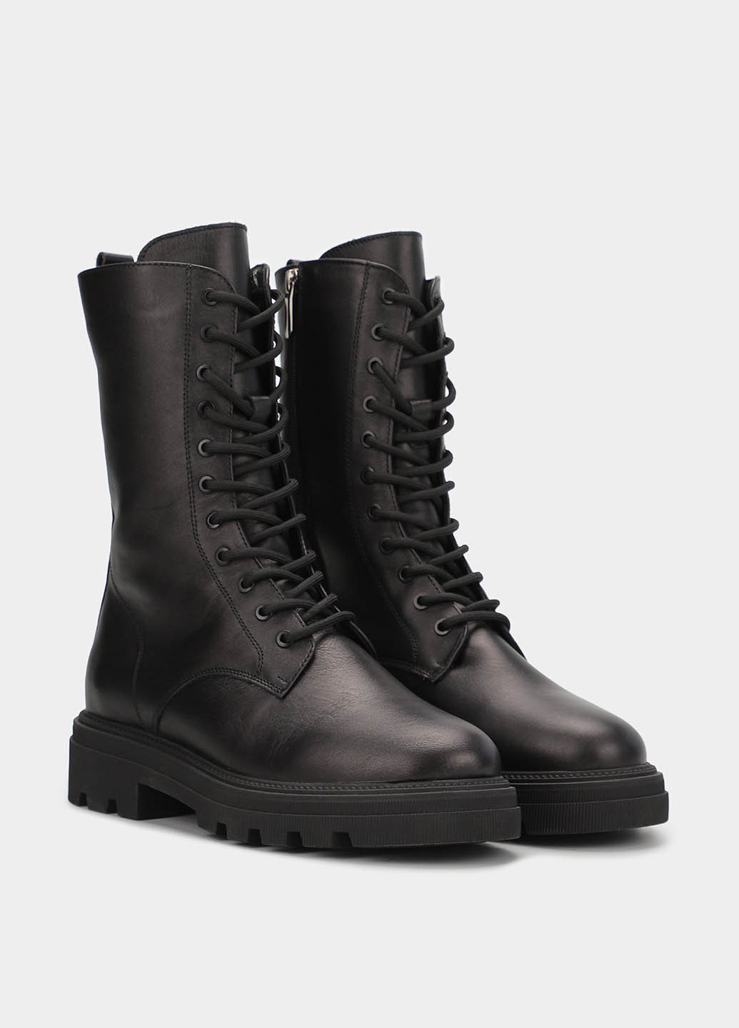 Осенние ботинки берцы Braska со шнуровкой